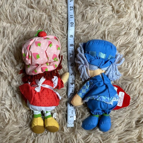 2003 STRAWBERRY SHORTCAKE AND BLUEBERRY MUFFIN Plush - Picture 5 of 6